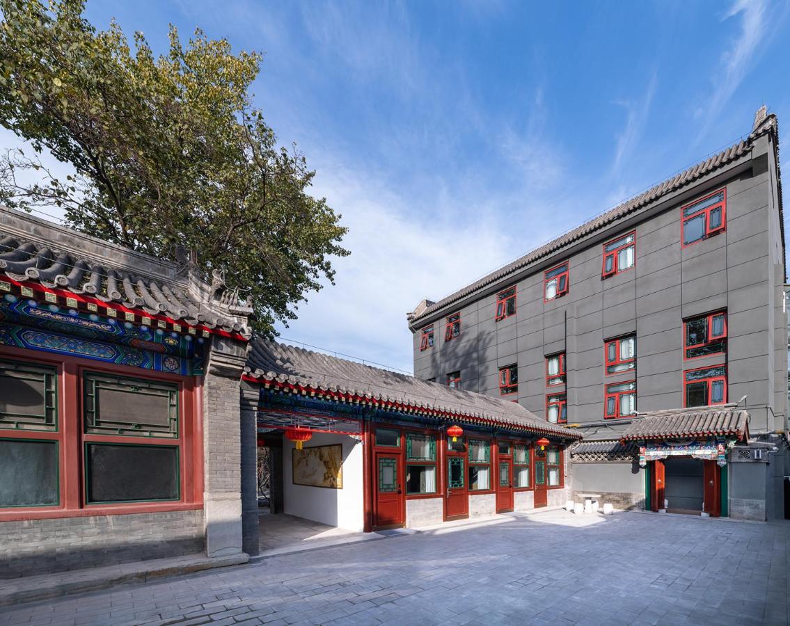 Manxin Mansion Drum Tower Courtyard Beijing Eksteriør bilde
